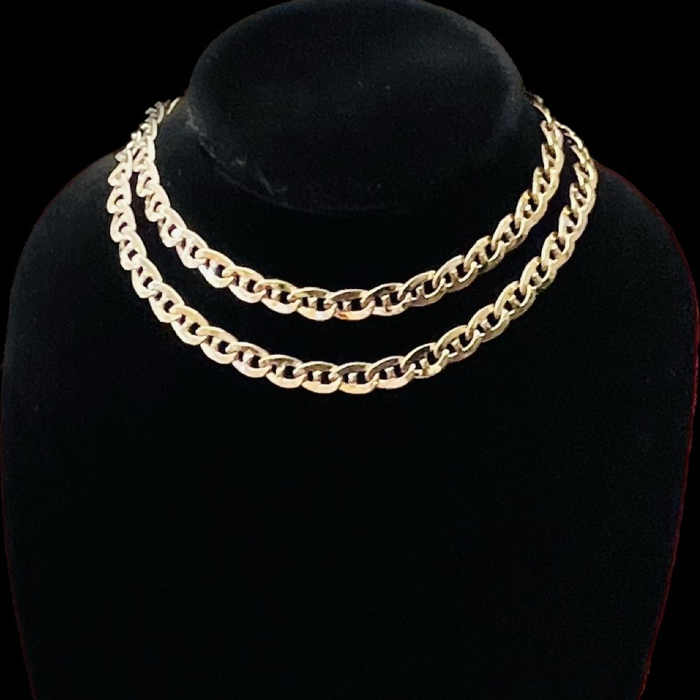 Banana Republic Gold Marine Link 34" Necklace Offers Welcomed